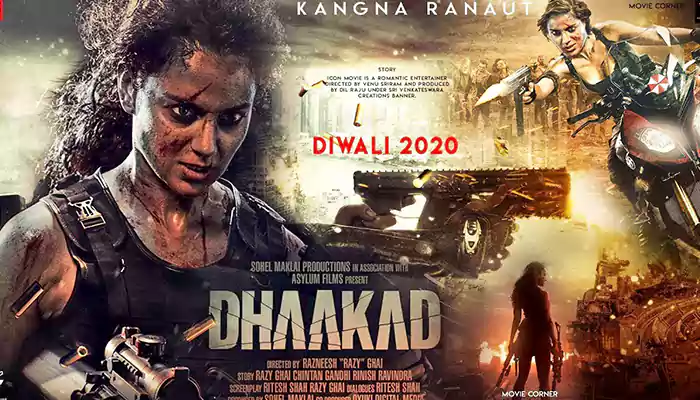 Dhaakad Movie Release Date, Cast, Wallpaper, Photos & Trailer