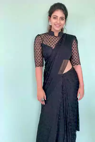 ANJALI in black dress