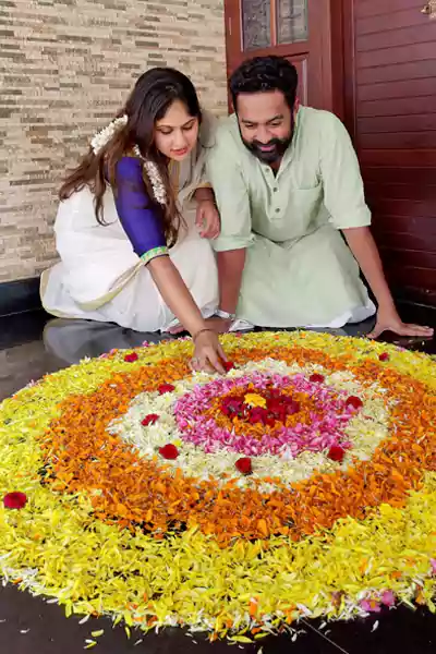 Asif Ali with his wife