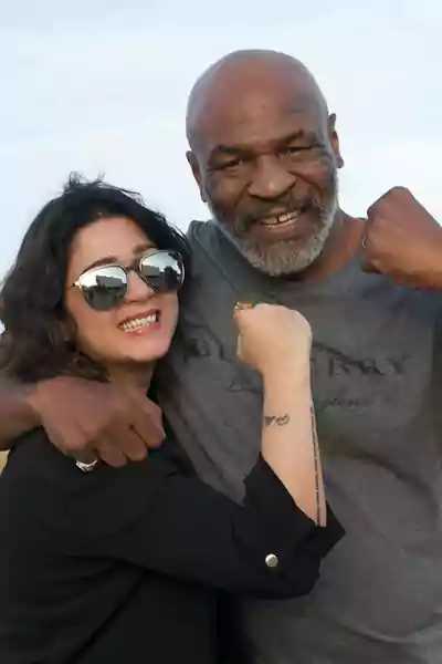 CHARMY KAUR with mike tyson
