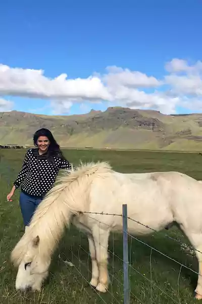 Deeksha seth with horse