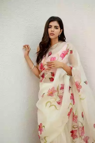 KALYANI PRIYADARSHAN in beautiful white saree