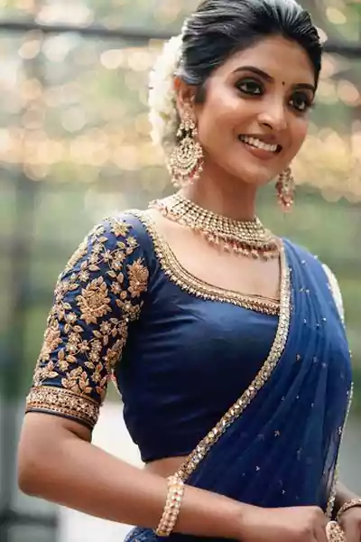 Nivedhithaa Sathish beautiful look