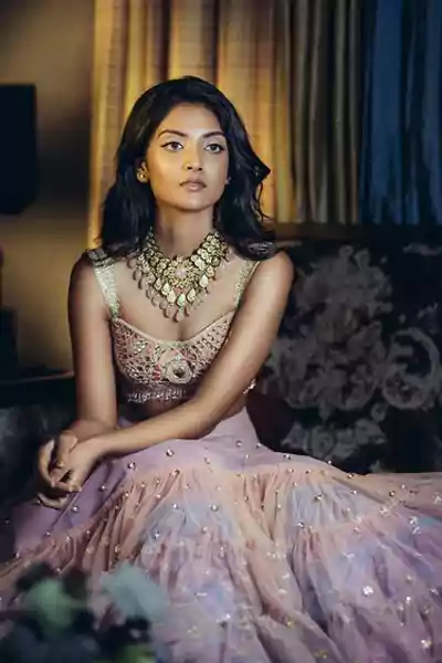 Nivedhithaa Sathish beautiful look