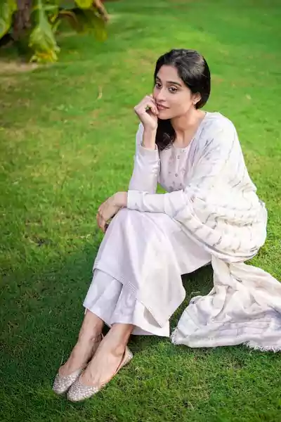 REGINA CASSANDRA in cute white dress