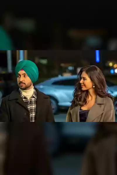 SONAM BAJWA with diljit dosanjh