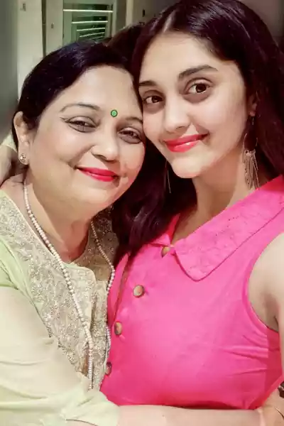 SURBHI PURANIK with her mother