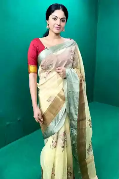 Sanam Shetty in saree