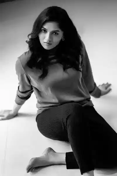 Sunaina black and white photo