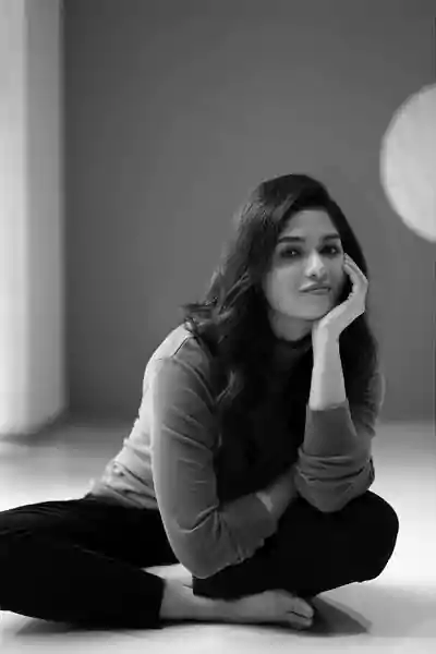 Sunaina black and white photo
