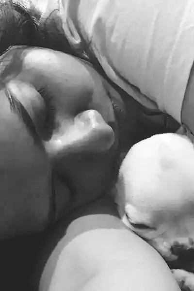 Sunaina with her dog