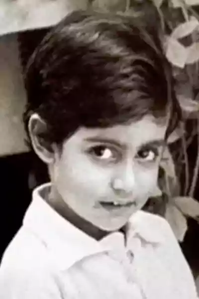 Abhishek Bachchan childhood photo