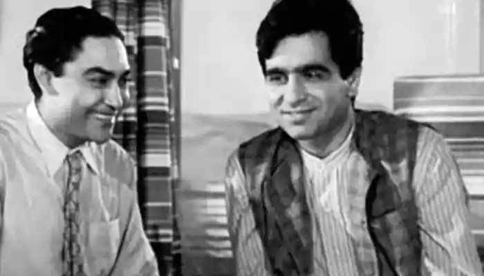 Dilip Kumar with ashok kumar