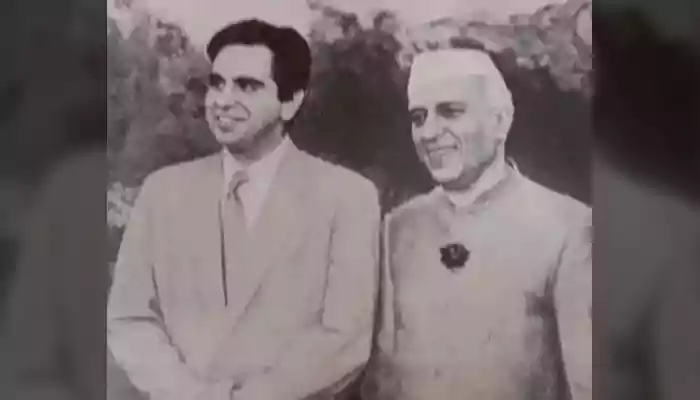 Dilip Kumar with pt. Jawahar lal nehru