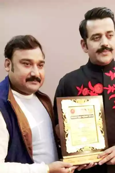 Gopal Rai with actor Ravi Kishan