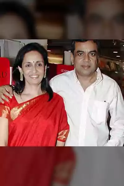 Paresh Rawal with his wife
