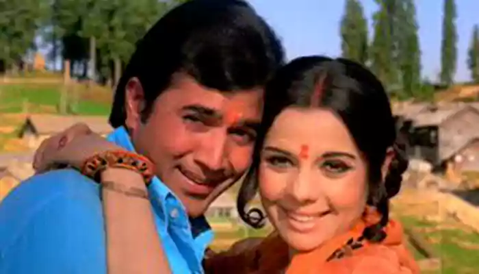 Rajesh Khanna with mumtaj