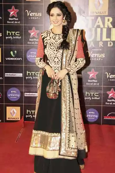 Sridevi beautiful look