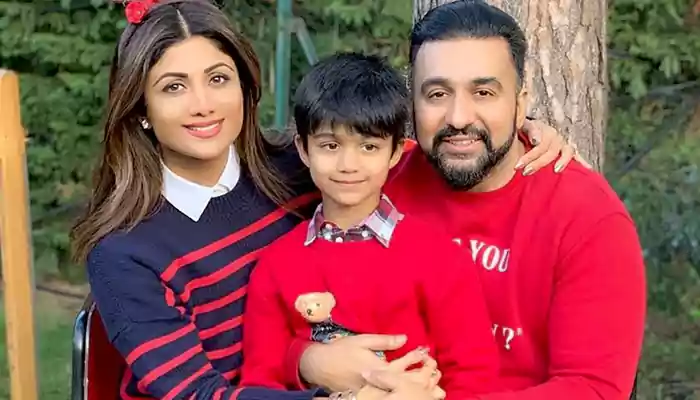 Shilpa Shetty with family