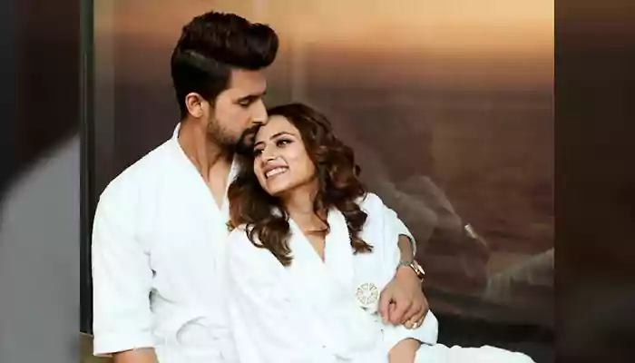 Sargun Mehta with her husband