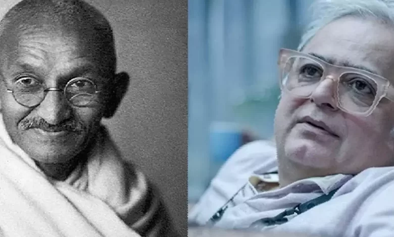 Mahatma Gandhi's life to be captured in a web series by Hansal Mehta
