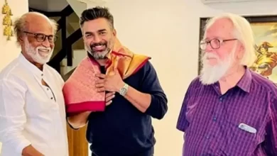 'Moment etched in eternity' Madhavan, Nambi Narayanan meet Rajinikanth