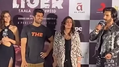 Ranveer dances to 'Liger' number 'Akdi Pakdi' with Vijay, Ananya