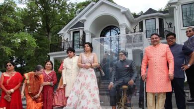 Big B fan installs actor's lifesize statue outside New Jersey home