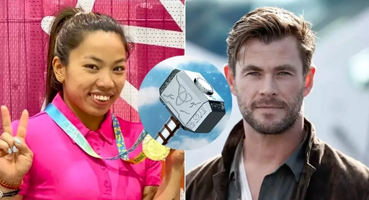 Chris Hemsworth calls CWG gold medallist Mirabai Chanu 'legend'