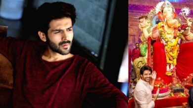 Kartik Aaryan Thank you Bappa for making this a life changing year