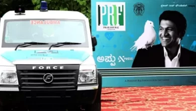 Prakash Raj donates free ambulance to poor in memory of Puneeth Rajkumar