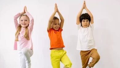 Five fun exercises for kids