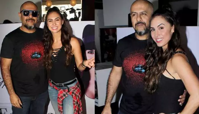Lauren Gottlieb with Vishal Dadlani