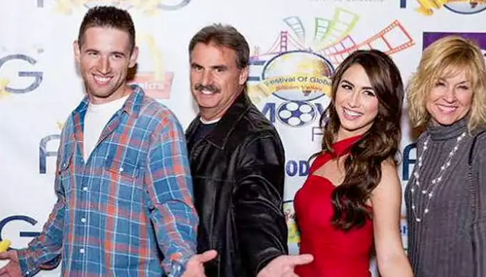 Lauren Gottlieb with her family