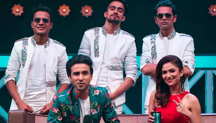 Rohit Singh with Ragahv Juyal & Ridhima Pandit